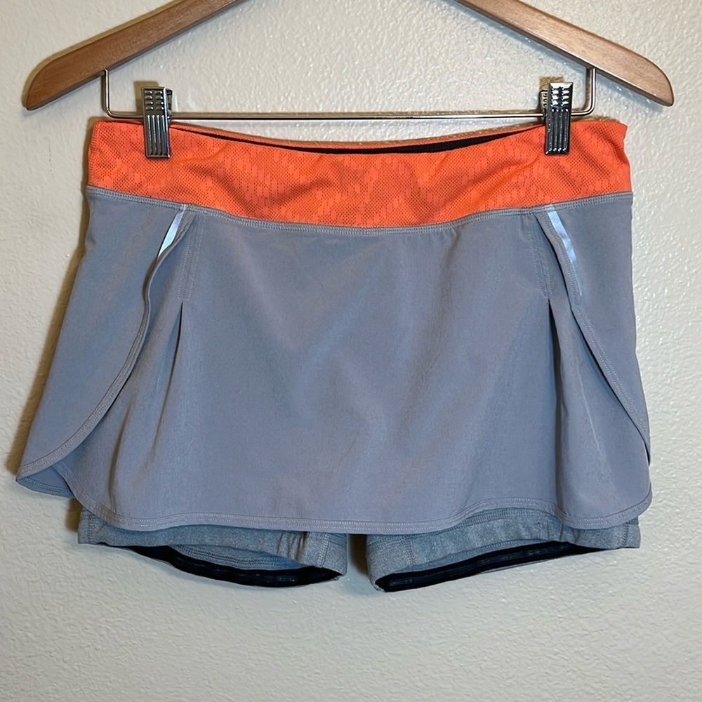 Lucy Gray Activewear Mini Tennis Skirt Built-In Shorts